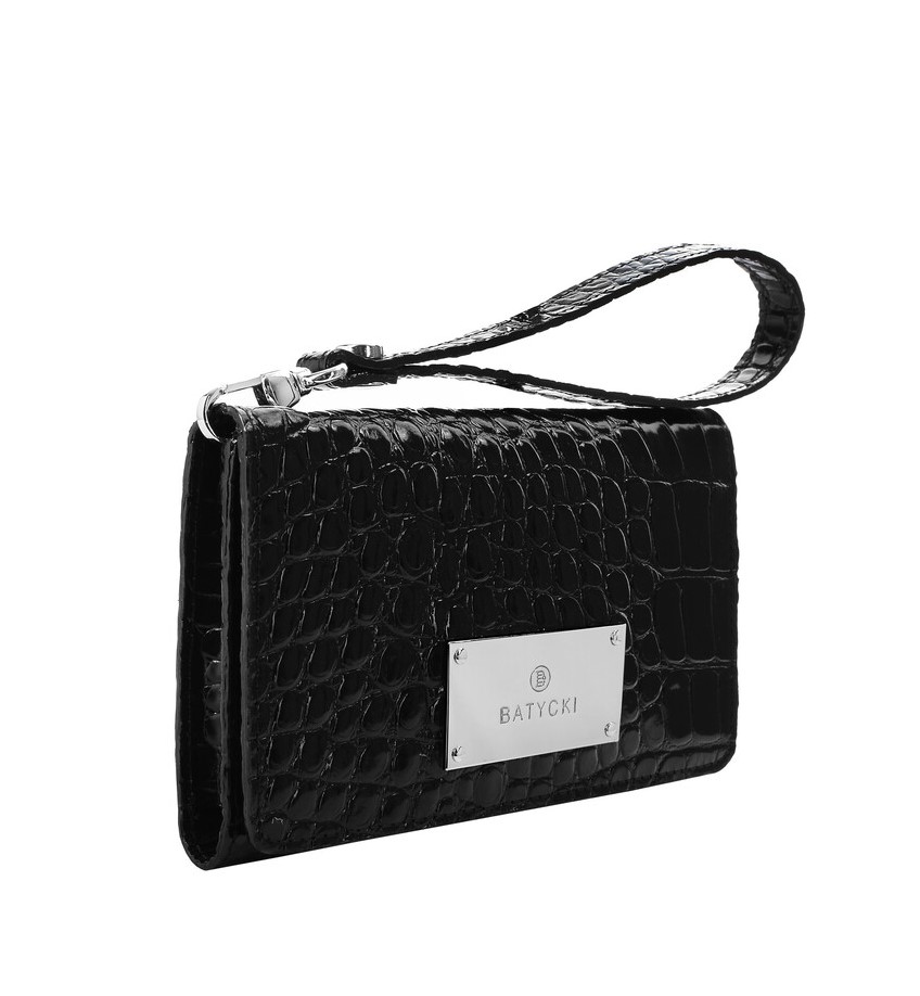 PHONE CASE croco black
