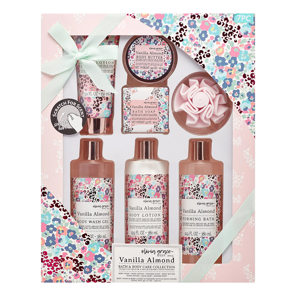  7pc Bath & Body Set