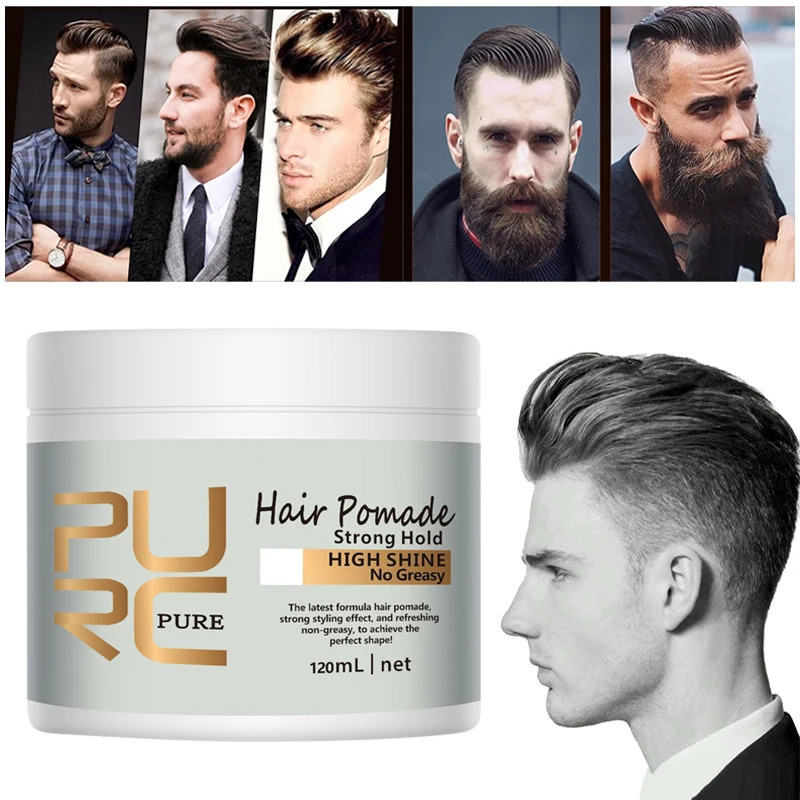 Retro Style Hair Care Oil fluffy Men's Hair Styling wax head hair hair wholesale hair oil pomade gel G9M3