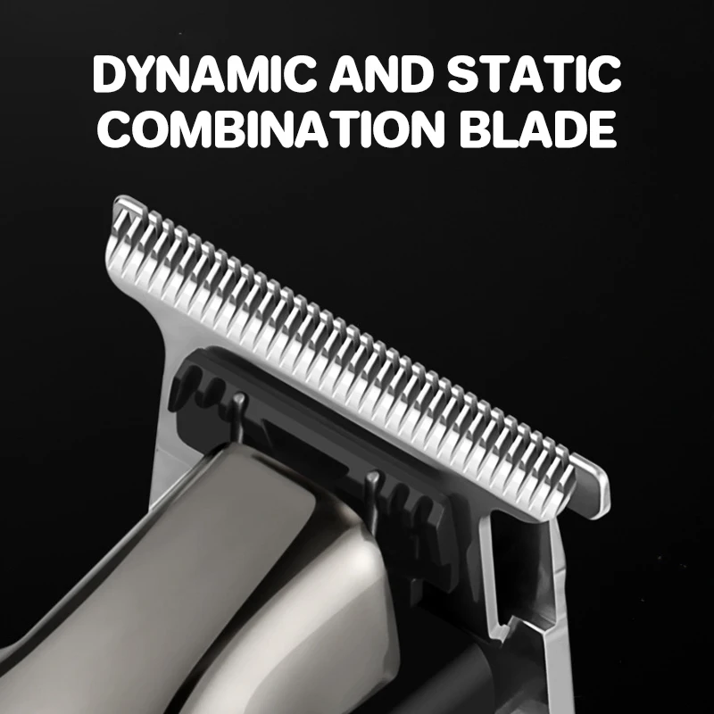 Hair Clippers for Men Cordless Barber Clippers Professional Cutting Kit Rechargeable Beard Trimmer Home Haircut Grooming Set