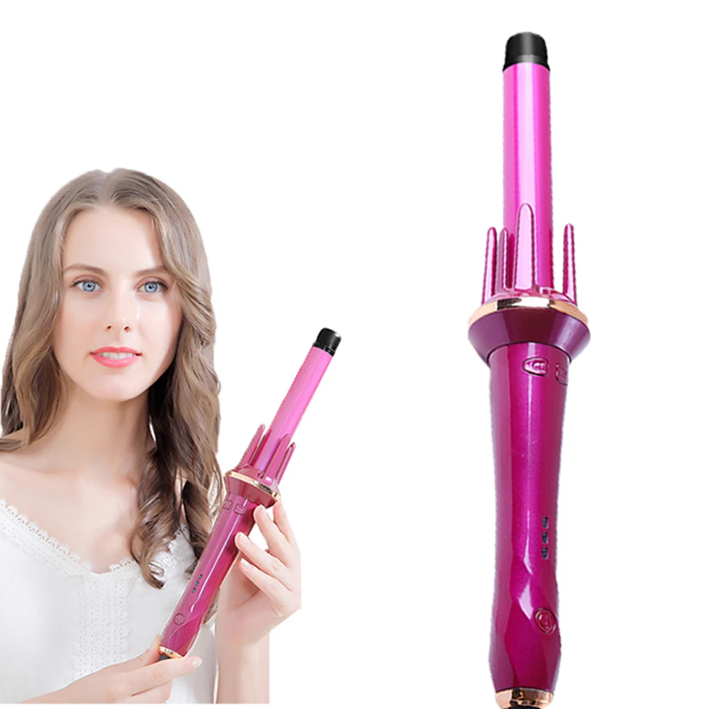 Auto Rotary Hair Curler Tourmaline Ceramic Wavy Curl Magic 360 Automatic Curling Wand Irons Fast Heating Hair Styler