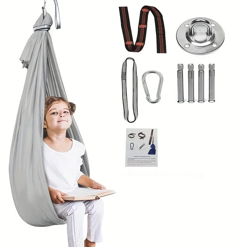 Therapy Swing Children's Elastic Swing Sensory Training To Relieve Autism Indoor Swing Hammock
