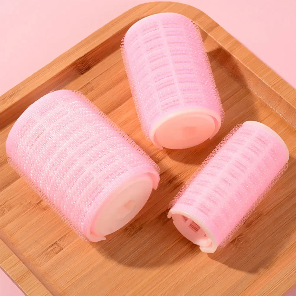 Hair Rollers Self Grip Hook Hair Curlers Heatless Hair Roller Salon Hair Dressing Curlers Jumbo Size Sticky Hair Styling Tools