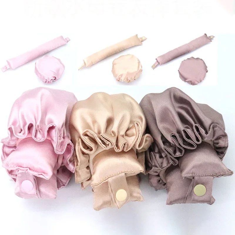 Heatless Curling Rod No Heat Silk Curls Hairs Curler Soft Hair Rollers Sleeping Headband New Lazy Hair Curlers Hair Styling Tool