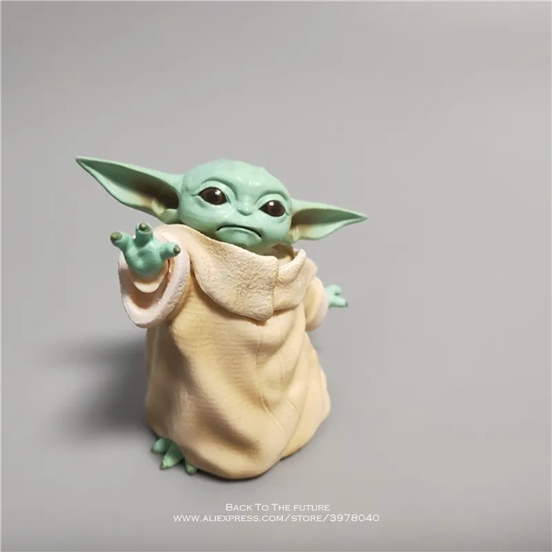 Description Picture 3 of itemIconic Brand Movies Master Baby Yoda & Darth PVC Action Figures Collection - Mini Kids Toy Models for Children's Gifts
