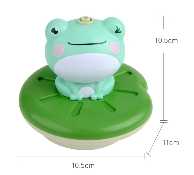 Description Picture 2 of itemElectric Spray Water Floating Rotation Frog Bath Toy - Perfect Kid Gifts for Fun Swimming in the Bathroom
