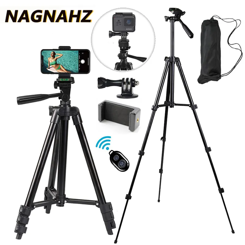 Description Picture 2 of itemNA-3120: 40-inch Universal Phone Tripod Stand - Perfect for Photography with Gopro, iPhone, Samsung, Iconic Brand, Huawei