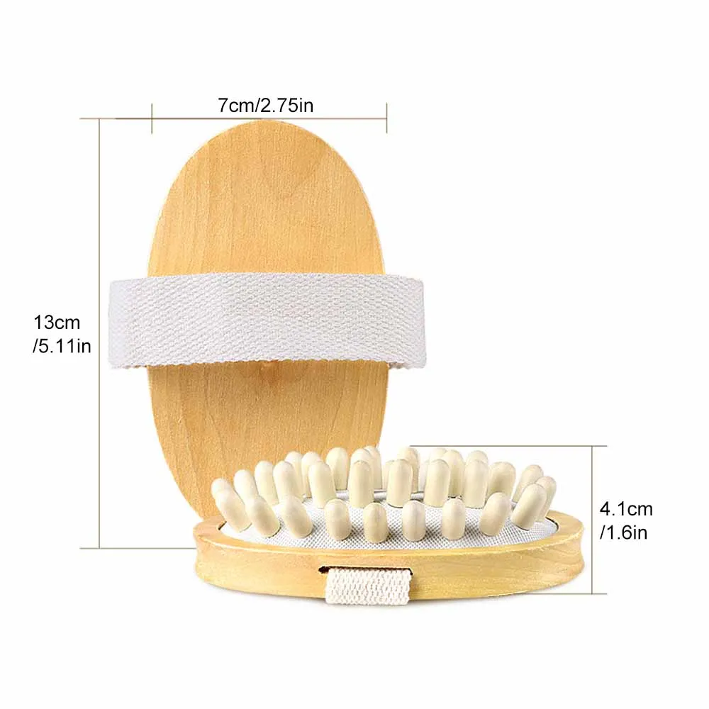 Description Picture 4 of itemHEAATHH Wood Anti-Cellulite Massager - Body Slimming Circulation Brush for Muscle Relaxation
