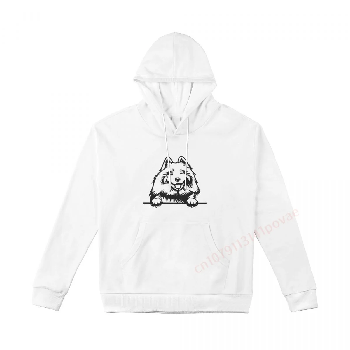 100% Cotton Keeshond Dog For Dog Lover Hoodie Men Sweatshirt Women Hip Hop Streetwear Tracksuit Clothing