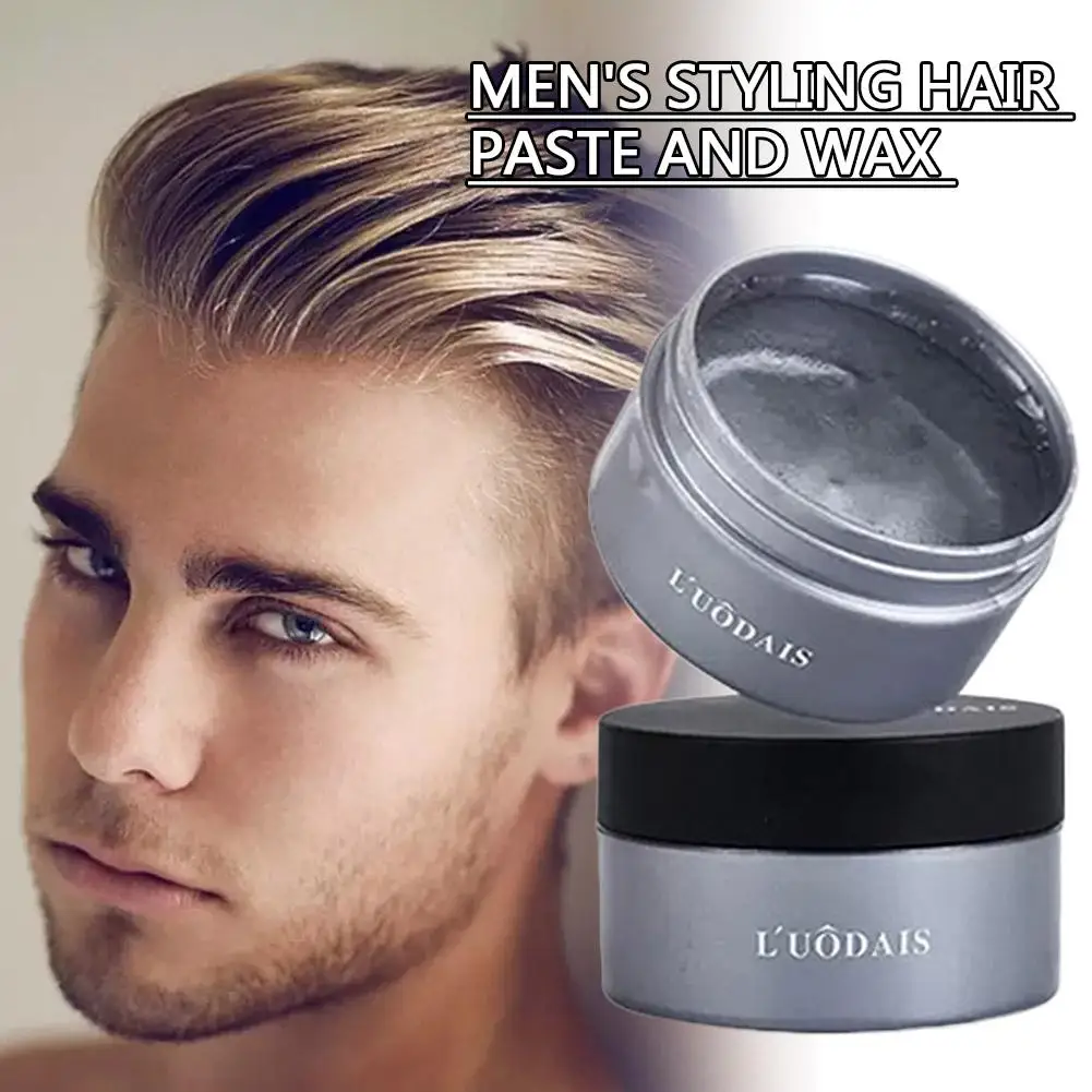 100g Anti-Hair Loss Hair Styling Nourishing Wax For Curly Black man Strong Layered Style Hair Gel