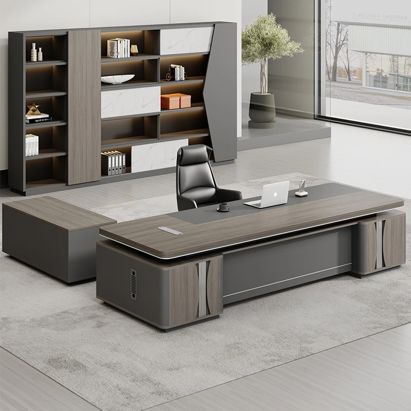 Writing Corner Desk Reception Drawers Executive Computer Office Desk Organizer Modern Escritorios De Oficina Office Furniture