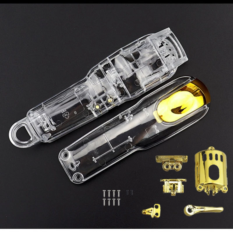 10pcs/set Barber Hair Cutting Electric Hair Clipper Cover Kit Salon Hairdressing Tools Hair Trimmer Motor Cover Tools Set G1021