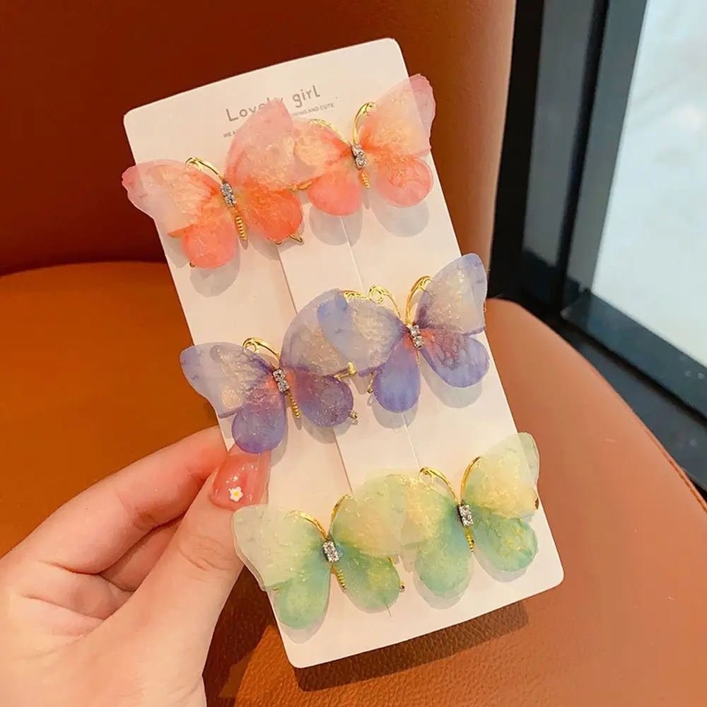 Cute Headdress Lovely Alloy Multi-color Hair Accessory Hairgrip Korean Style Hairpin Kids Bangs Clip Girl Hair Clip Set