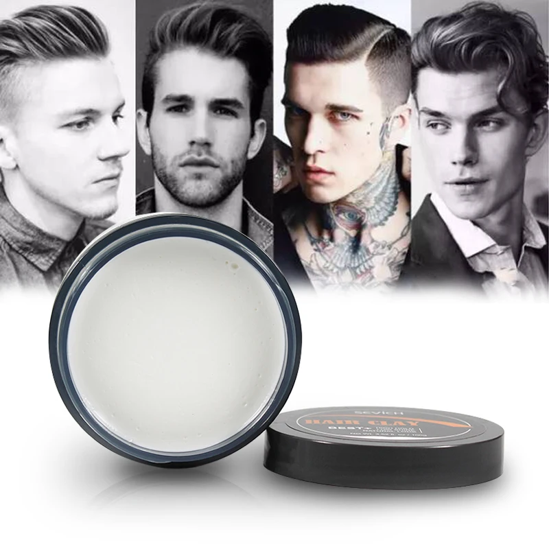 Sevich 100g Fashion Matte Mud Clay Hair Styling Strong High Hold Low Shine Hair Clay Daily Use Refreshing Hair Styling Wax