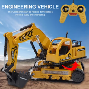 Description Picture 2 of itemRC Engineering Car Full Function Excavator Bulldozer Tractor Dump