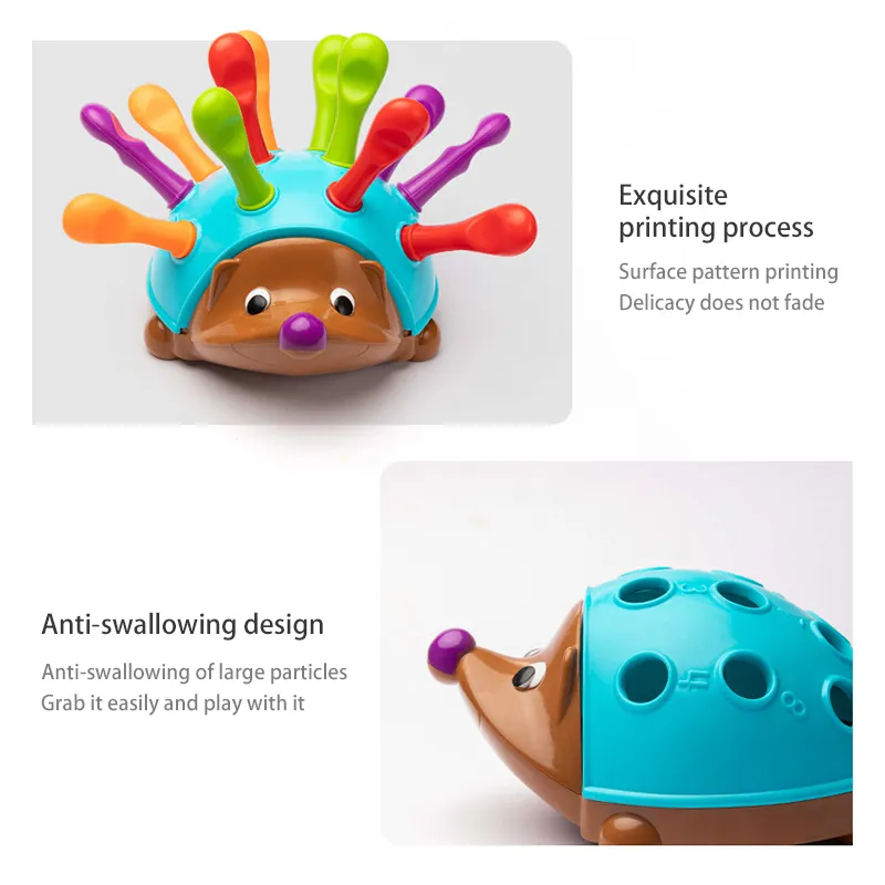 Description Picture 3 of itemEarly Education Toy Focused on Children's Fine Motor Skills and Hand-Eye Coordination - A Fun Insert and Fight Toy for Ages 1-3 Years