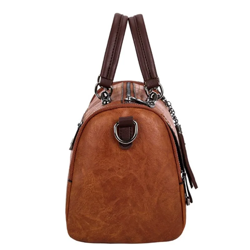 Description Picture 5 of itemYogodlns Women's Handbag - Large Capacity Shoulder Bag with Fashionable Zipper Crossbody Design and Removable Strap for Versatile Style