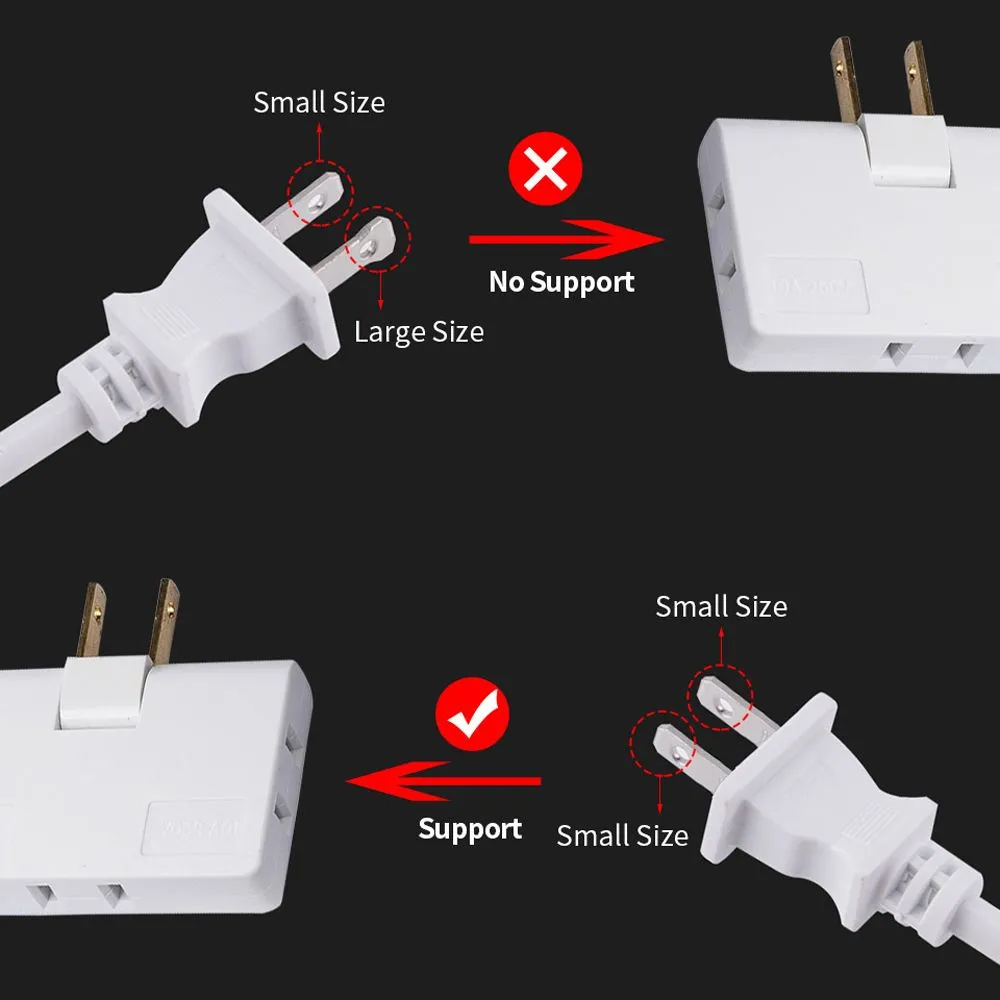 Description Picture 5 of itemOne in Three 180 Degree Extension Plug Converter Socket - US Electrical Adapte