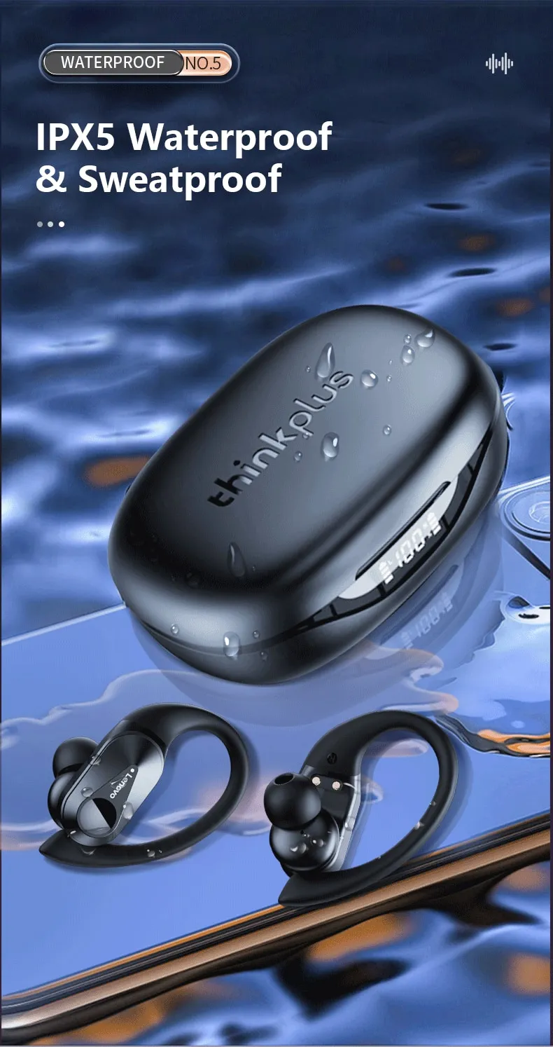 Description Picture 6 of itemLP75: Bluetooth 5.3 TWS Wireless Sport Earphones with LED Digital Display - HiFi Stereo