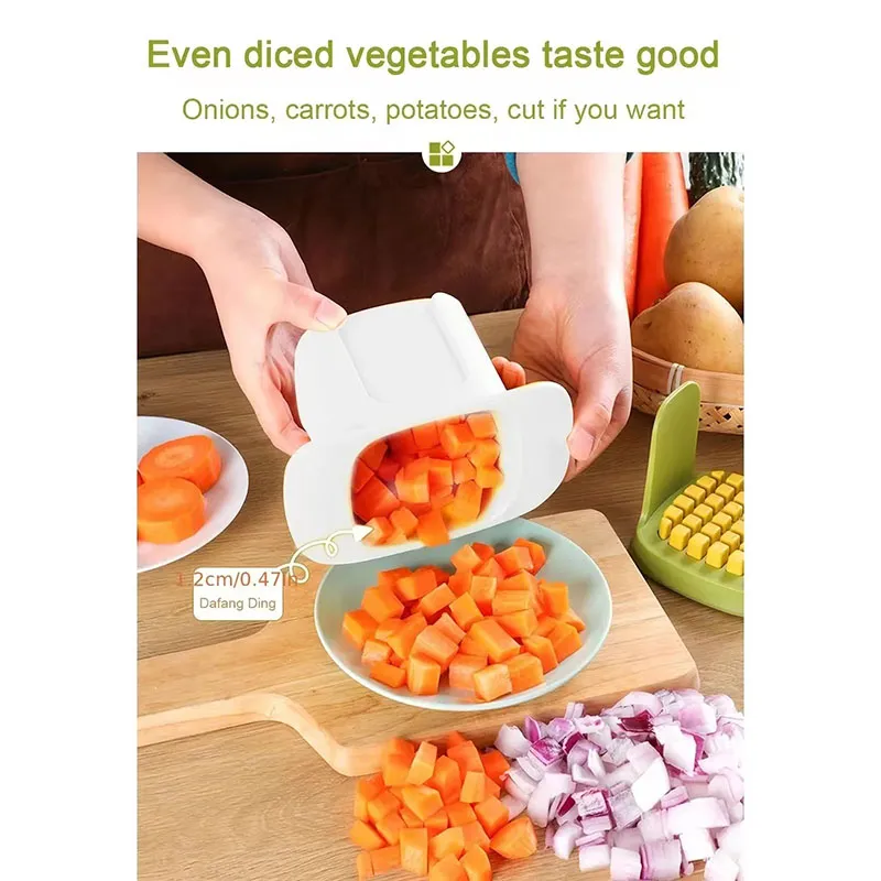 Description Picture 2 of itemMultifunctional Vegetable Chopper - Onion Dicing Artifact, French Fries Slicer - Your Ultimate Kitchen Gadget