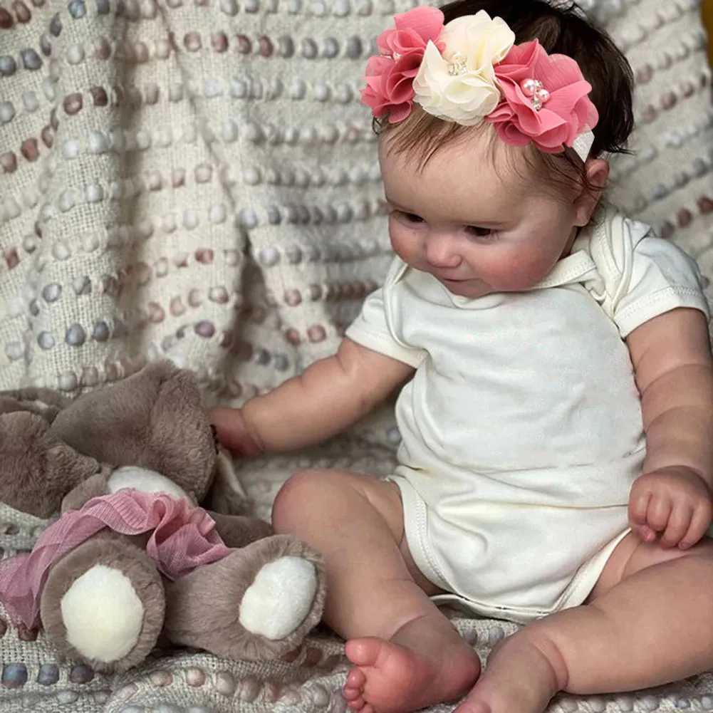 Description Picture 4 of itemMaddie's Iconic Brand: 50CM Full Vinyl Body Girl Reborn Doll - Waterproof and Lifelike with Hand