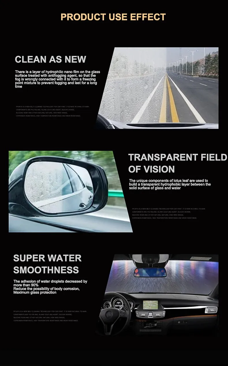Description Picture 6 of itemS5 Glass Anti-Fog Agent - Winter Long-lasting Fog Prevention for Interior Windshield