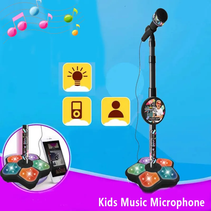 Description Picture 5 of itemKaraoke Star Kids Microphone with Stand: Musical Fun and Brain-Training Educational Toy for Boys and Girls