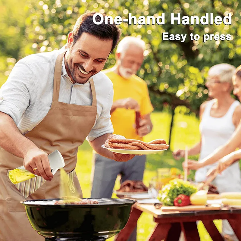 Description Picture 2 of itemChef's Delight Oil Spray Bottle Set - 200/300ml BBQ Cooking and Baking Essential, Olive Oil Sprayer, Kitchen Oil & Vineg Dispenser