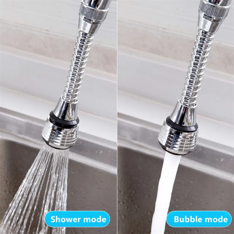 Description Picture 4 of item360° Faucet Extension Tube with Water-Saving Nozzle: Adjustable Kitchen and Bathroom Faucet Accessory