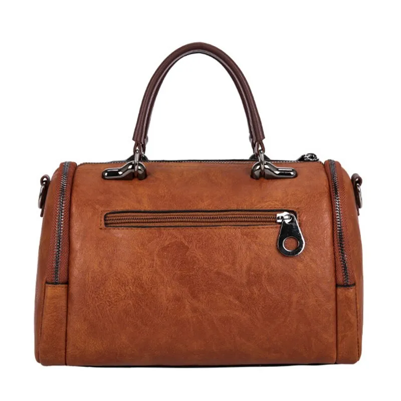 Description Picture 6 of itemYogodlns Women's Handbag - Large Capacity Shoulder Bag with Fashionable Zipper Crossbody Design and Removable Strap for Versatile Style