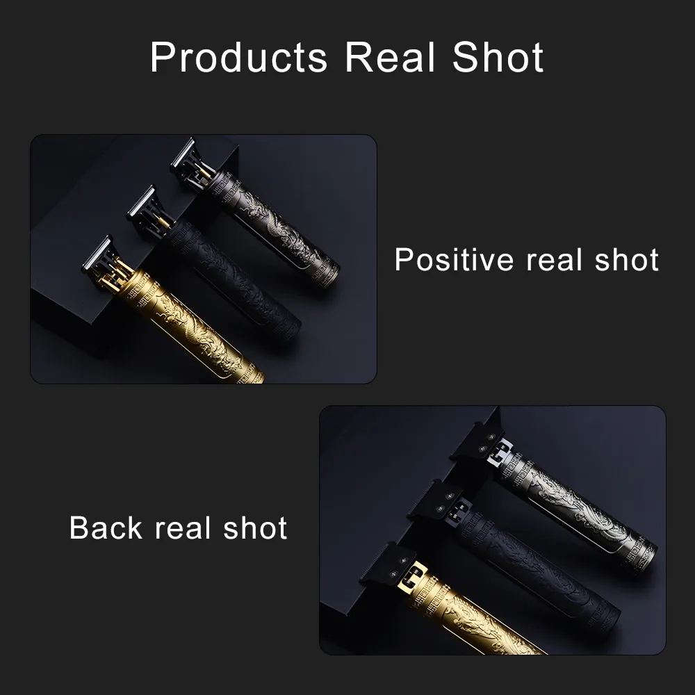 Description Picture 4 of itemHot Sale Vintage T9 Electric Cordless Hair Cutting Machine - Professional Hair Barber Trimmer for Men