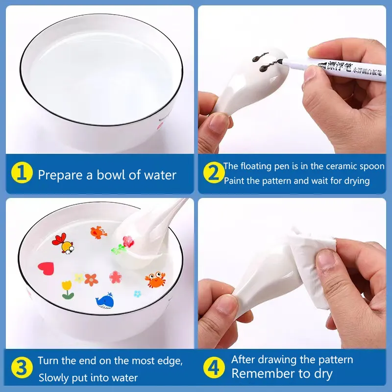 Description Picture 3 of itemMagical Water Painting Pen - Colorful Markers with Floating Ink - Doodle Water Pens for Children, Montessori Early Education Toys