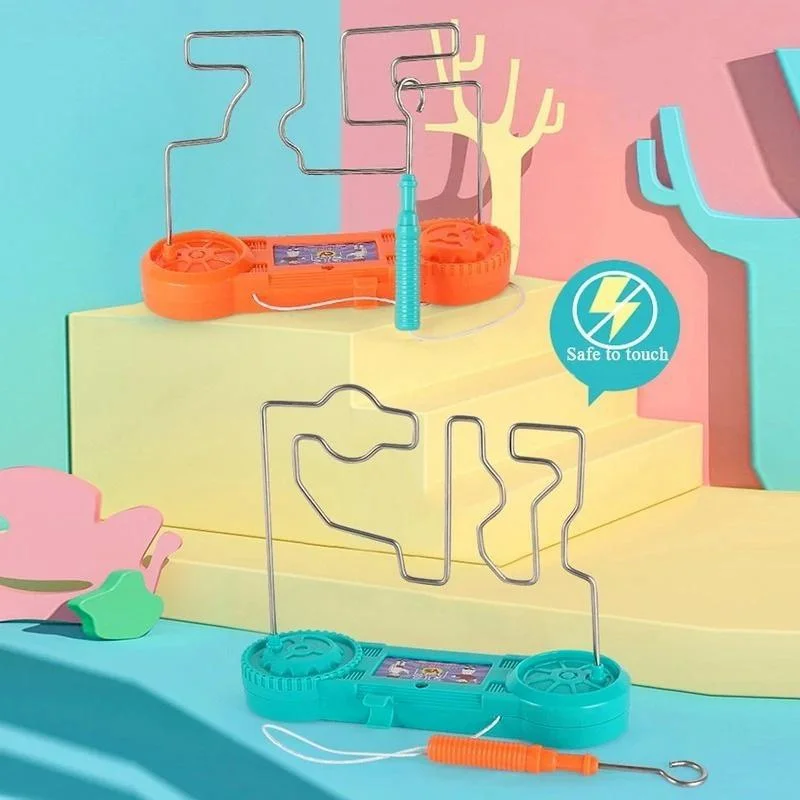 Description Picture 2 of itemKids' Collision Electric Shock Maze Game - A Unique Educational and Science Experiment Toy for Fun Parties and Children's Gifts