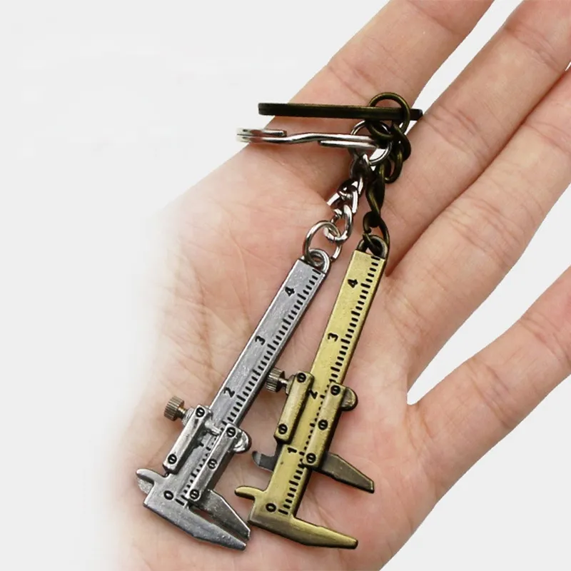 Description Picture 6 of itemMini Vernier Caliper Keychain, Stylish Car Key Accessory for Measuring and Gauging