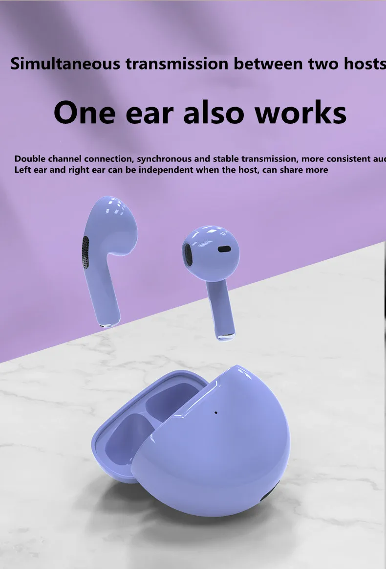 Description Picture 2 of itemOriginal TWS Touch Control Wireless Headphones - Bluetooth 5.0 Earphones with Sport Earbuds for Music Enthusiasts