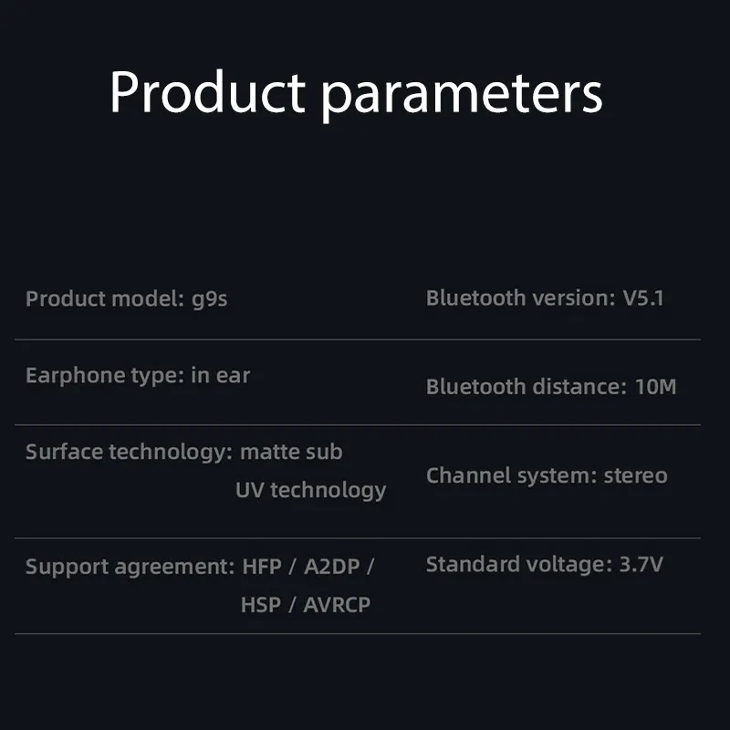 Description Picture 3 of itemTWS Bluetooth Earphones - Wireless HiFi Headset with Waterproof Design, Noise Reduction, and Sports Earbuds