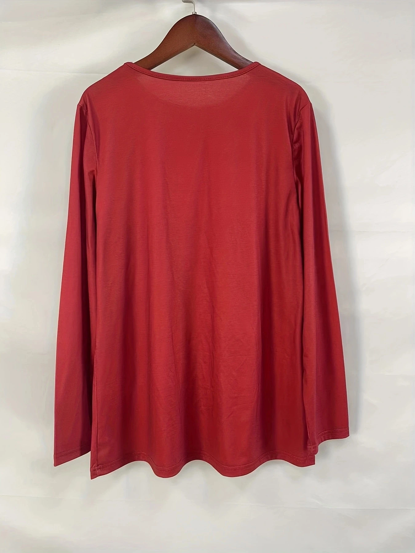 Description Picture 5 of itemСasual Christmas Long-sleeve T-shirt For Ladies