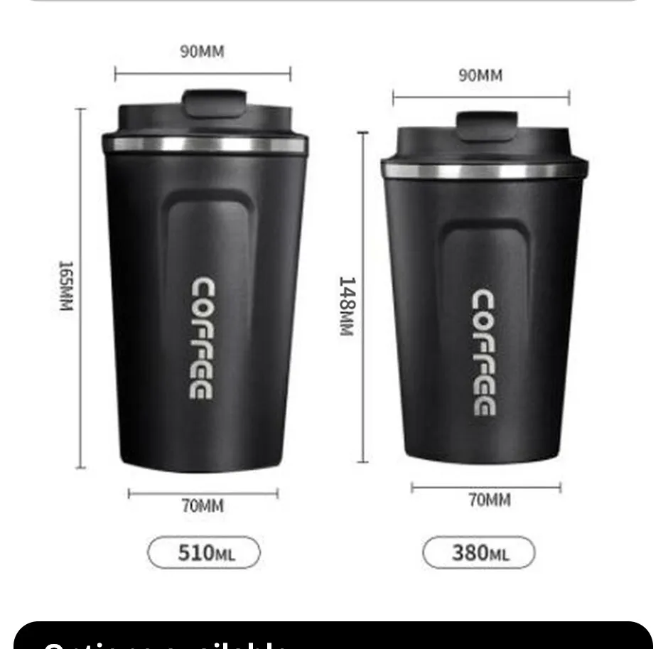 Description Picture 6 of itemStainless Steel Smart Coffee Tumbler - Thermos Cup with Intelligent Temperature Display, Portable Travel Mug in 380ml and 510ml Options