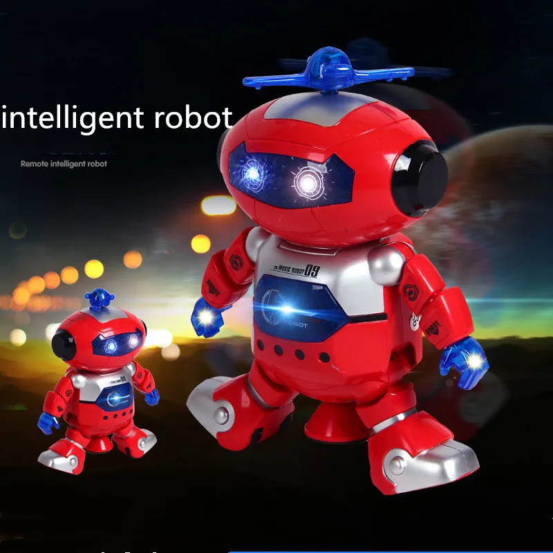 Description Picture 2 of itemKids Robot Dancing Toy with Music, LED Lights - Perfect Gift for Boys and Girls on Birthdays
