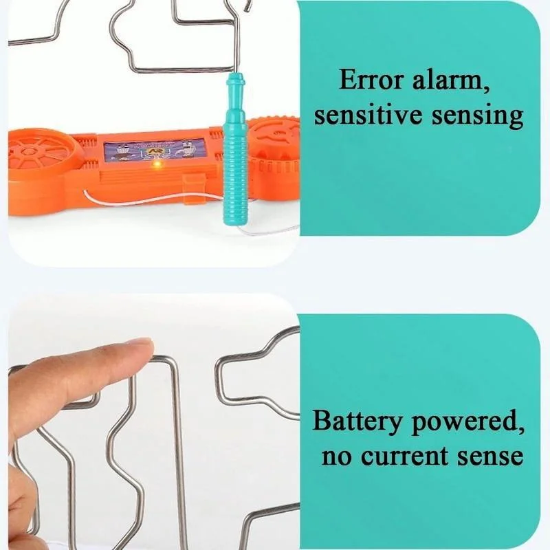 Description Picture 3 of itemKids' Collision Electric Shock Maze Game - A Unique Educational and Science Experiment Toy for Fun Parties and Children's Gifts