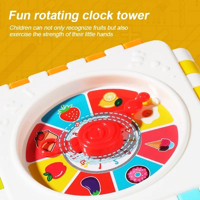 Description Picture 3 of itemHexahedron Puzzle Building Block Toy with Number Graphics - Shape Matching and Cognitive Development for Babies