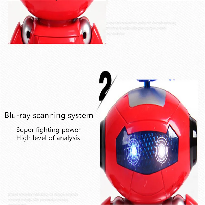 Description Picture 3 of itemKids Robot Dancing Toy with Music, LED Lights - Perfect Gift for Boys and Girls on Birthdays