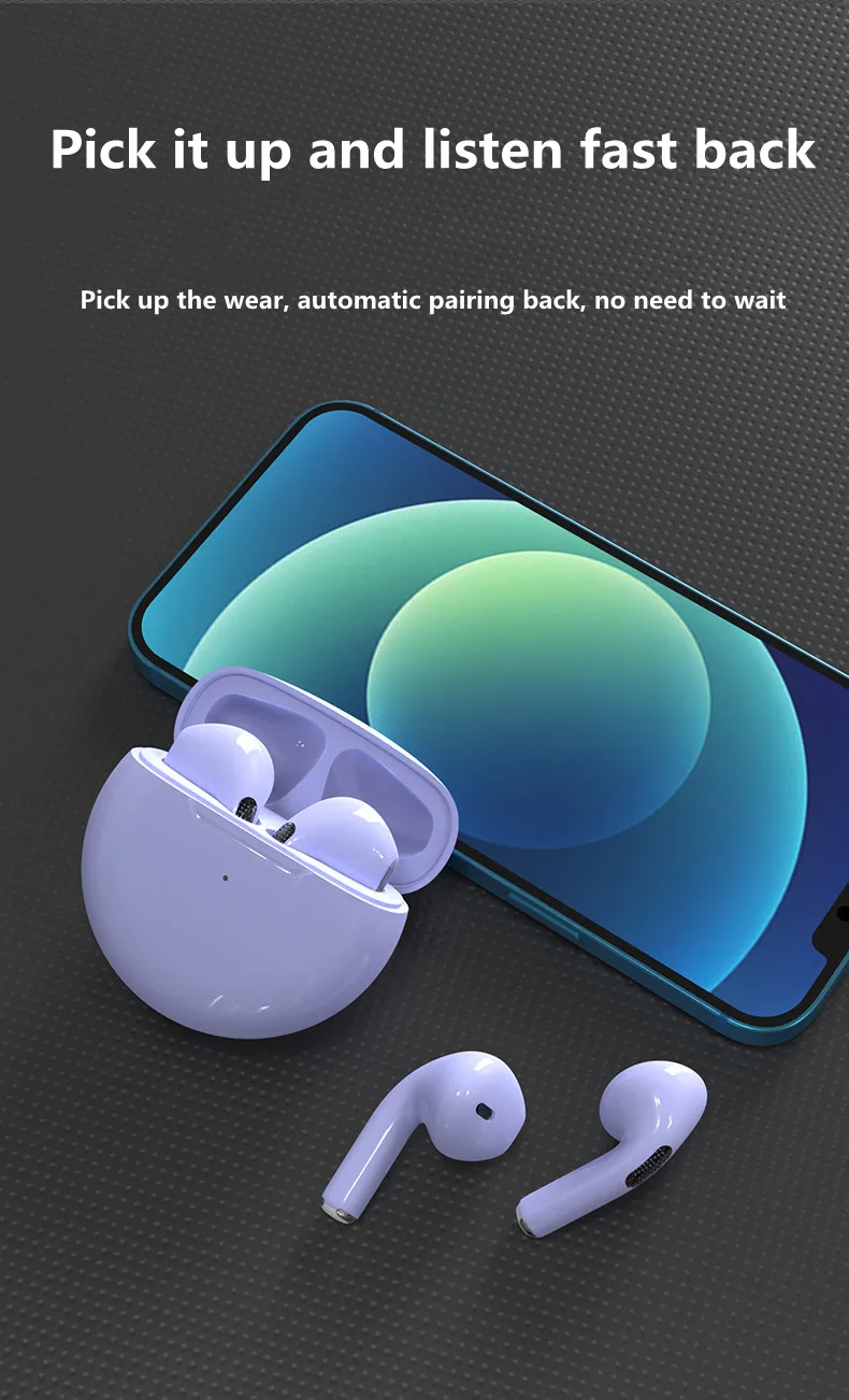 Description Picture 5 of itemOriginal TWS Touch Control Wireless Headphones - Bluetooth 5.0 Earphones with Sport Earbuds for Music Enthusiasts
