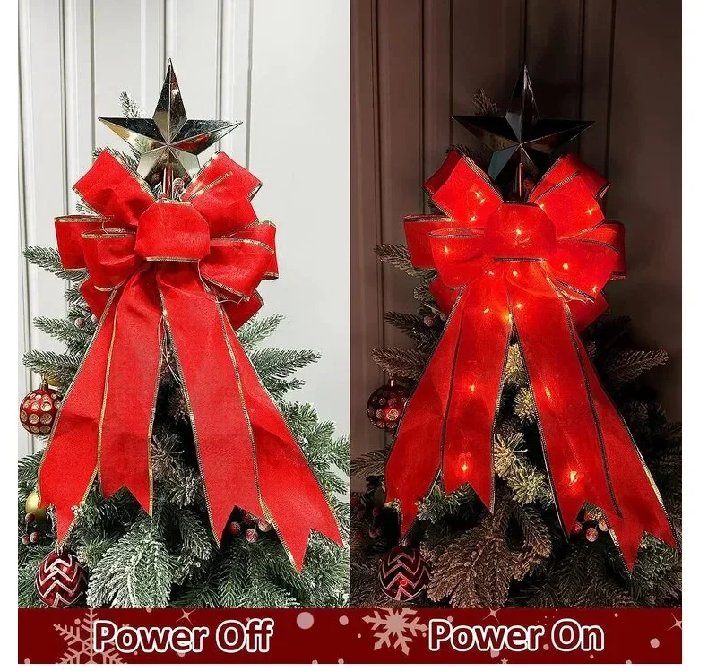 Description Picture 3 of itemChristmas Tree Top Decoration Pendant for Festive Holiday Decor