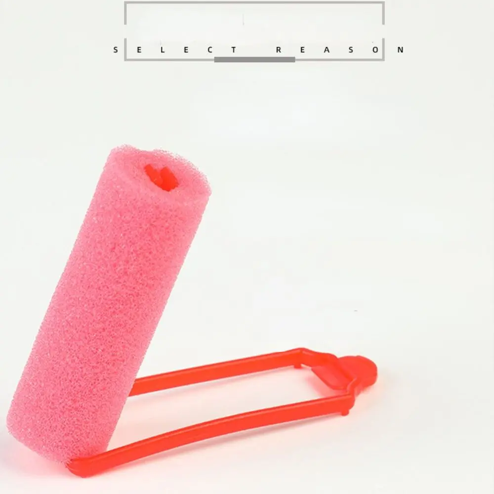 Random Colors Home Hair Salon DIY Curls Twist Curls Tool Hair Rollers Hairdressing Kit Hair Curlers Sponge Foam Cushion