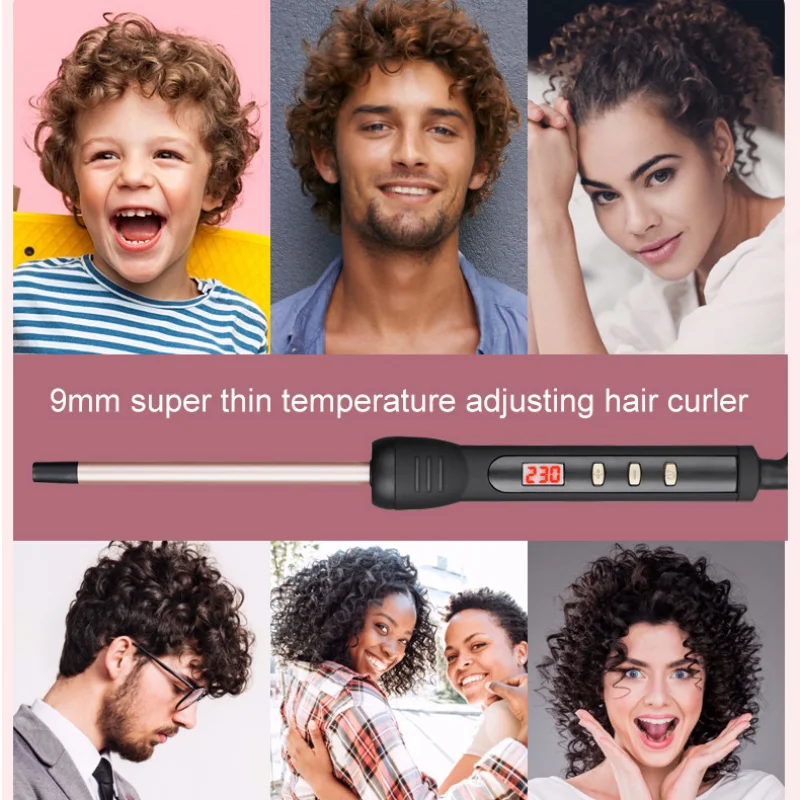Professional curling iron Hair waver Pear Flower Cone Ceramic curling wand roller beauty Salon Hair Curlers