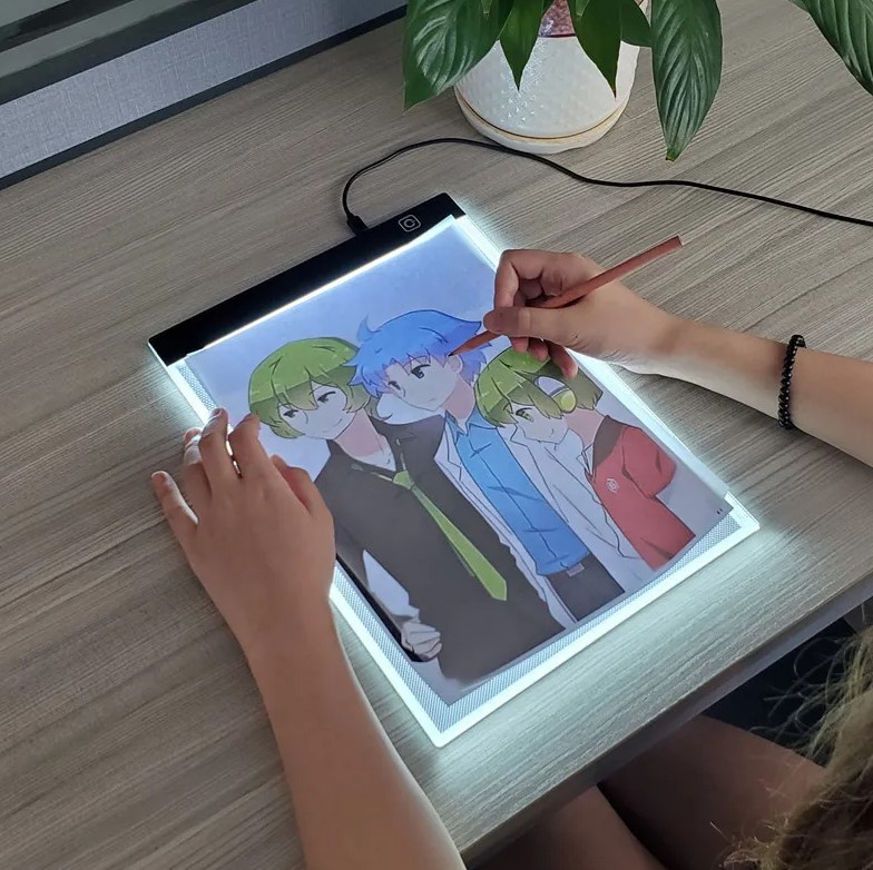A4 Dimmable LED Drawing Copy Pad Board: Children's Toy for Painting, Educational Kids, Growth Playmates, Creative Gifts for Children