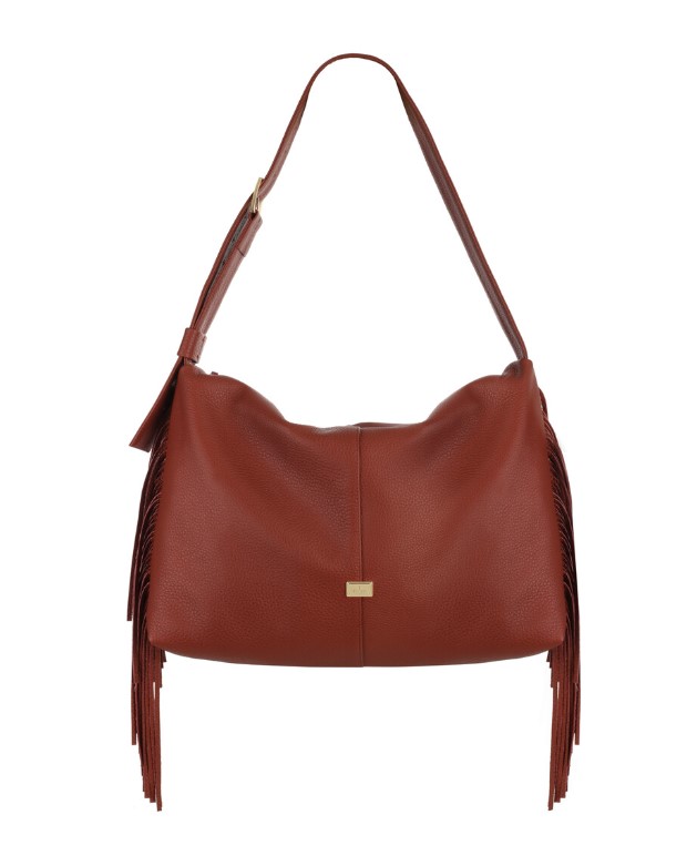 CLOSSY FLOTER BRANDY leather bag for women
