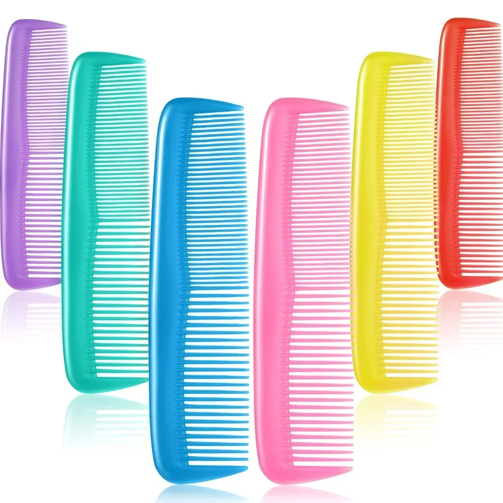 12Pcs Anti-static Hair Combs Mini Double Side Brush Professional Beard Comb Barber Hair Comb Hair Styling Tool Salon Accessories