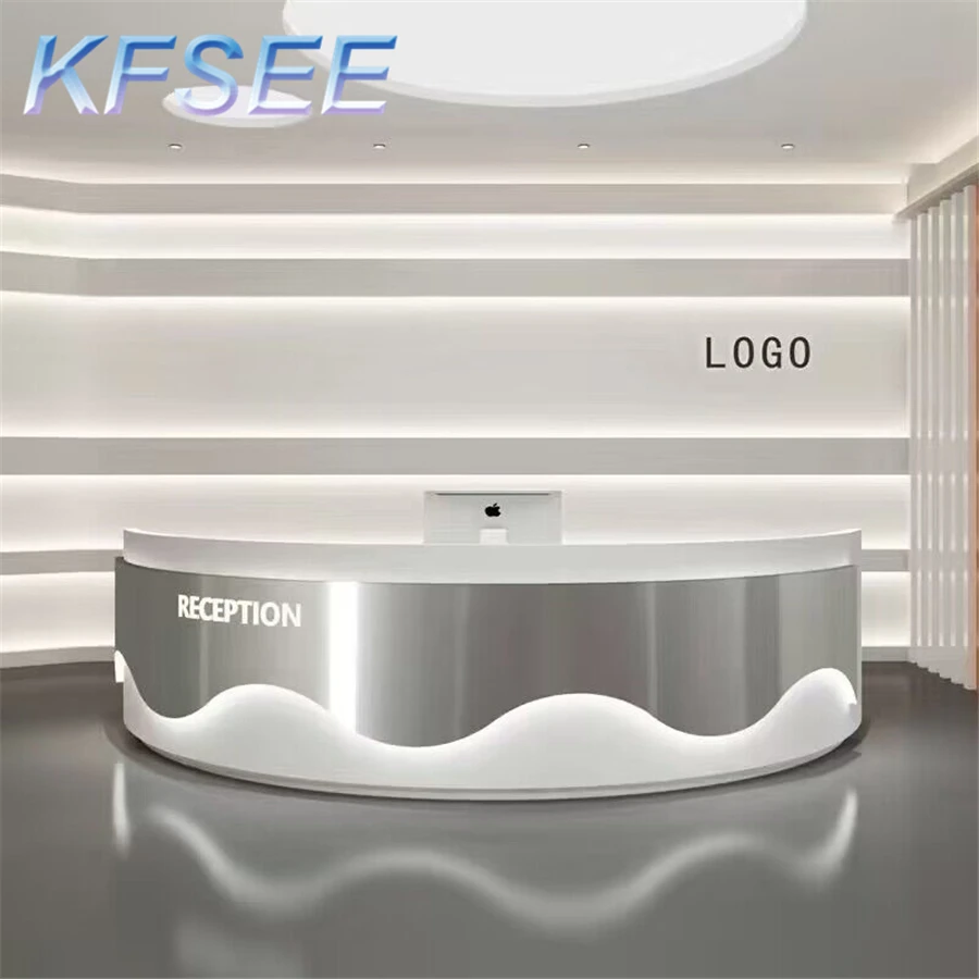 150*60*100cm Satisfaction Kfsee Reception Table Desk